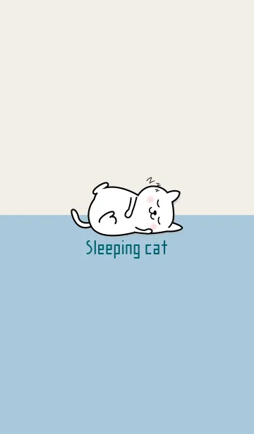 [LINE着せ替え] I am a Sleeping cat 81の画像1