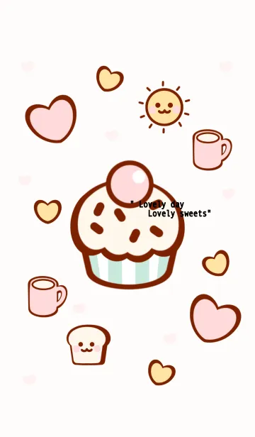 [LINE着せ替え] Sweet pastel theme 6 :)の画像1