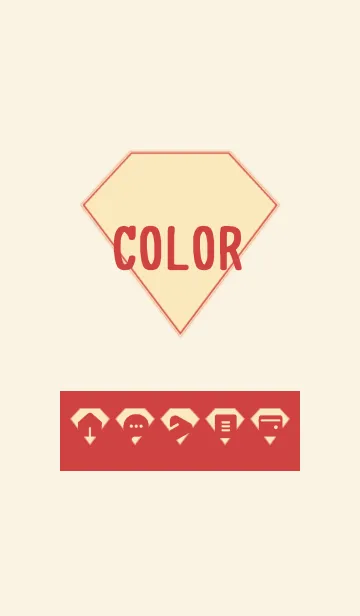 [LINE着せ替え] beige color Z08 modifiedの画像1