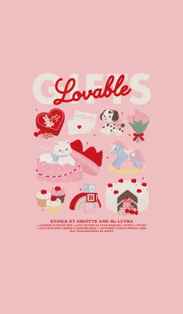 [LINE着せ替え] LOVABLE GIFTSの画像1