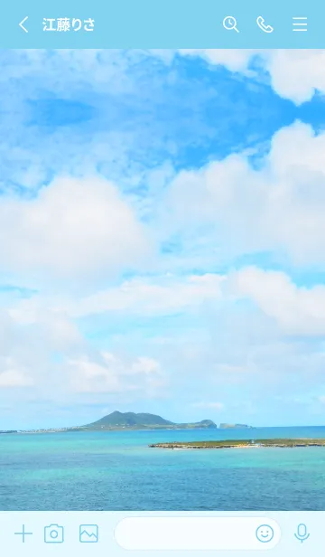 [LINE着せ替え] After all I like the sea.HAWAII 21の画像2