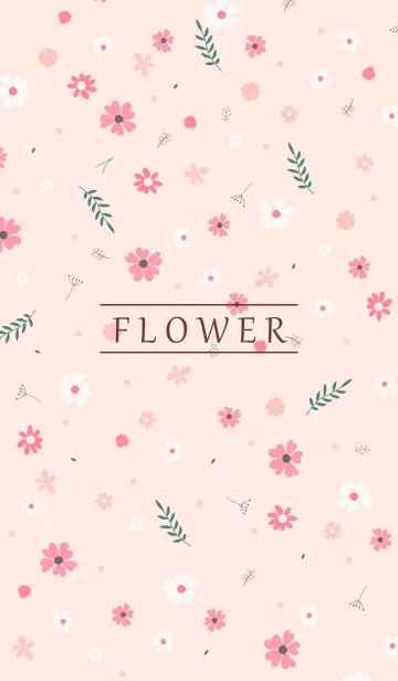 [LINE着せ替え] MANY FLOWERS PINK 27の画像1