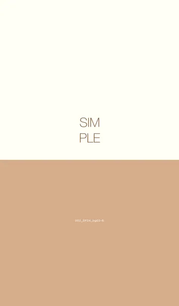 [LINE着せ替え] 002_24_ベージュ2-6の画像1