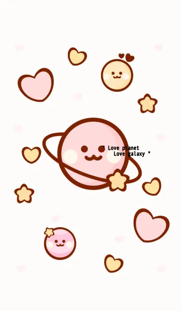 [LINE着せ替え] Welcome to pastel galaxy 3の画像1