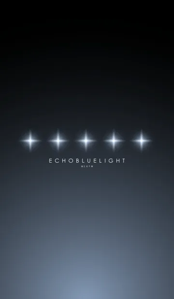 [LINE着せ替え] ECHO BLUE STARLIGHTの画像1