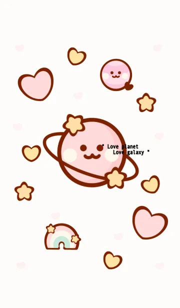 [LINE着せ替え] Sweet galaxy 3 :)の画像1