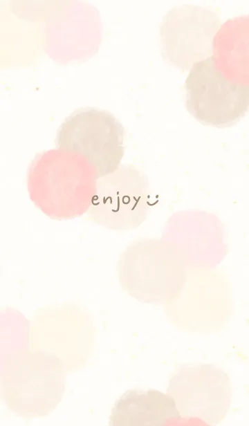 [LINE着せ替え] 水彩3つの丸29の画像1