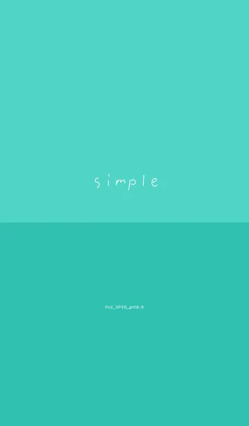 [LINE着せ替え] 0n2_26_グリーン8-6の画像1