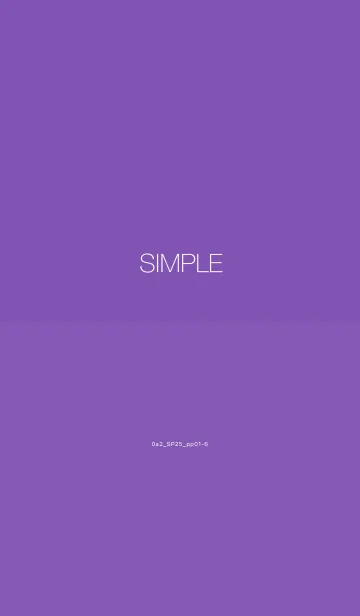 [LINE着せ替え] 0a2_25_パープル1-6の画像1