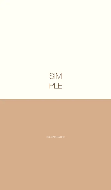 [LINE着せ替え] 0N2_24_ベージュ2-6の画像1