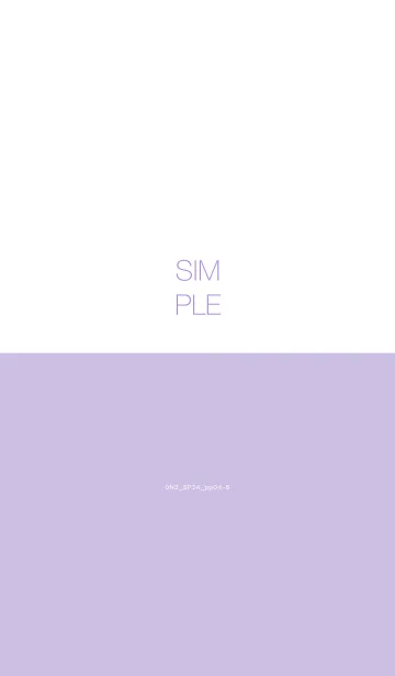 [LINE着せ替え] 0N2_24_パープル4-6の画像1