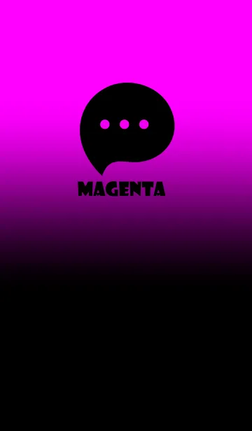 Black & Magenta Theme V3 (JP)の着せ替えメイン画像