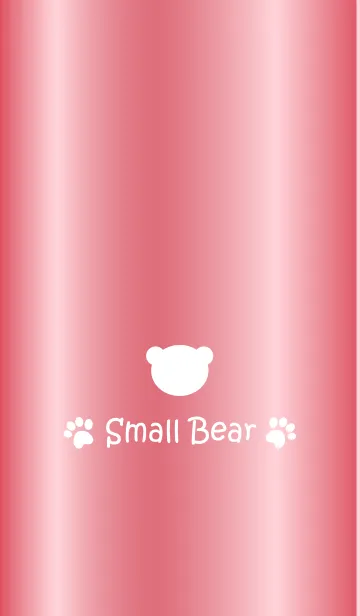 [LINE着せ替え] Small Bear *GLOSSYPINK 3*の画像1