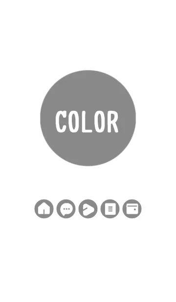 [LINE着せ替え] bw color A13の画像1