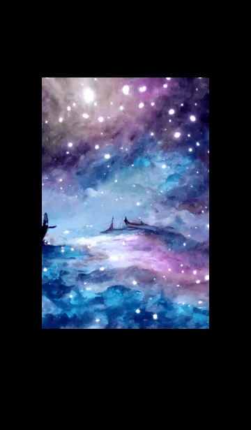 [LINE着せ替え] 夜の月 月の海 #DkQ_128。の画像1