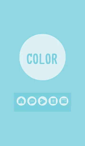 [LINE着せ替え] green color A26の画像1