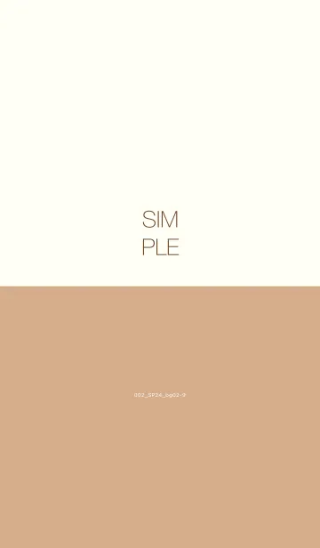 [LINE着せ替え] 002_24_ベージュ2-9の画像1