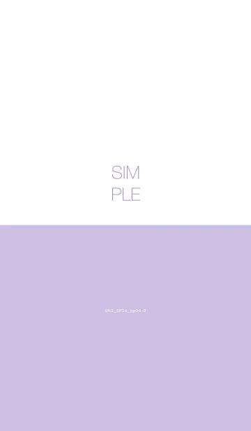 [LINE着せ替え] 0N2_24_パープル4-9の画像1