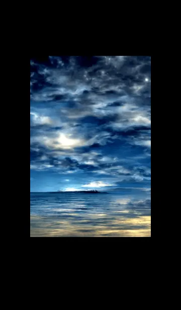 夜の月 月の海 #DkR_19。の着せ替えメイン画像