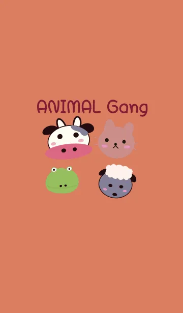 [LINE着せ替え] Animal gangの画像1
