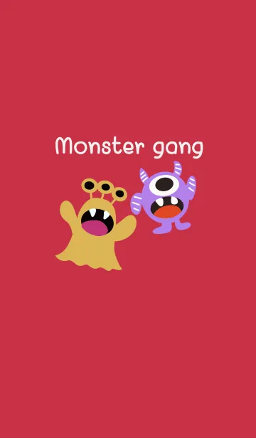 [LINE着せ替え] Monster gangsの画像1