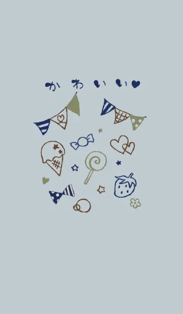 [LINE着せ替え] もにっとかわいい スマートの画像1