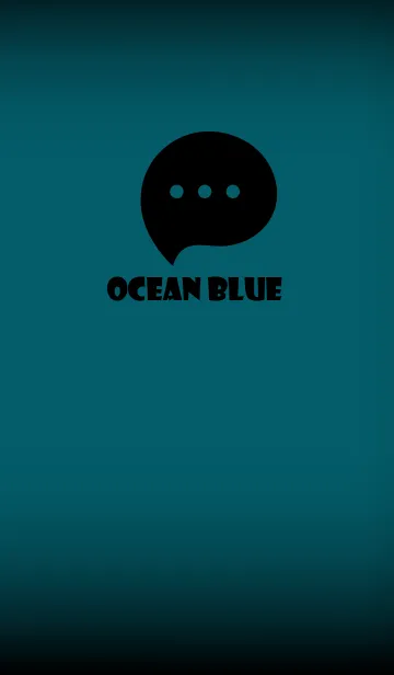 [LINE着せ替え] Ocean Blue And Black V.3 (JP)の画像1