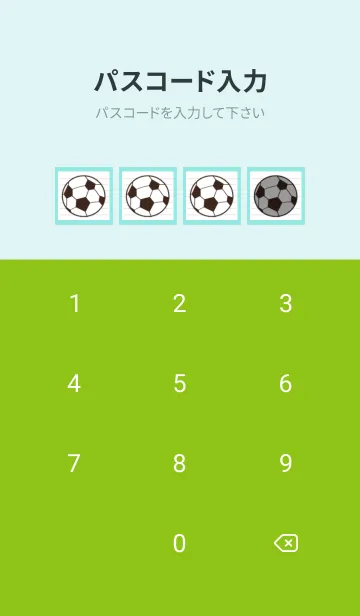 [LINE着せ替え] FOOTBALL NOTEBOOK/ブルーグリーンの画像4