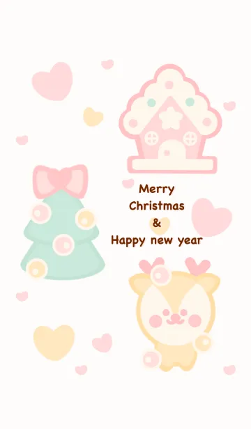 [LINE着せ替え] My cute Christmas themeの画像1