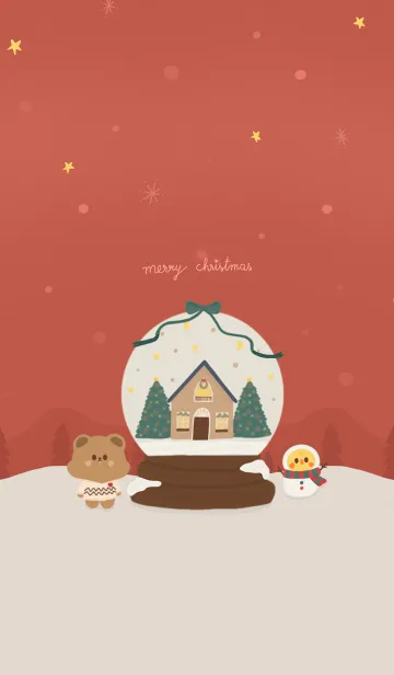 [LINE着せ替え] MERRY - CHRISTMAS ！の画像1