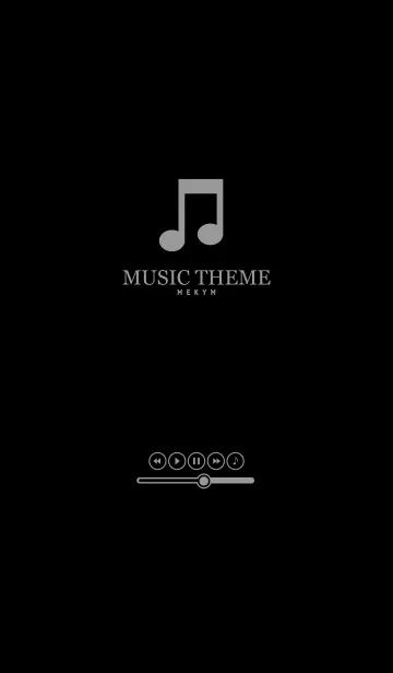 [LINE着せ替え] MUSIC THEME-MEKYM 10の画像1