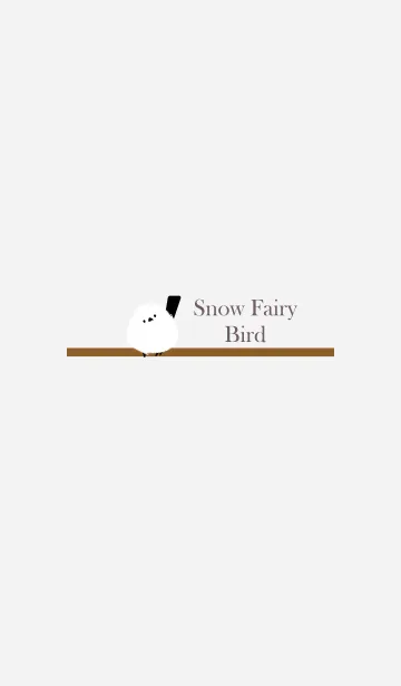 [LINE着せ替え] Snow Fairy Bird...26の画像1
