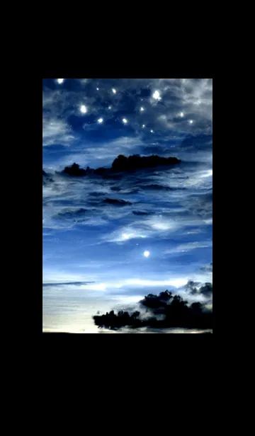 [LINE着せ替え] 夜の月 月の海 #DkT_5。の画像1