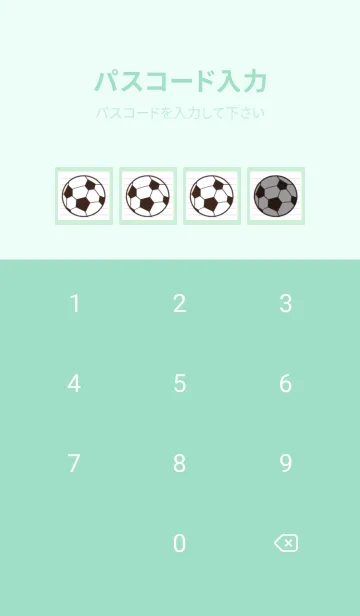 [LINE着せ替え] FOOTBALL NOTEBOOK/ライトミントグリーンの画像4