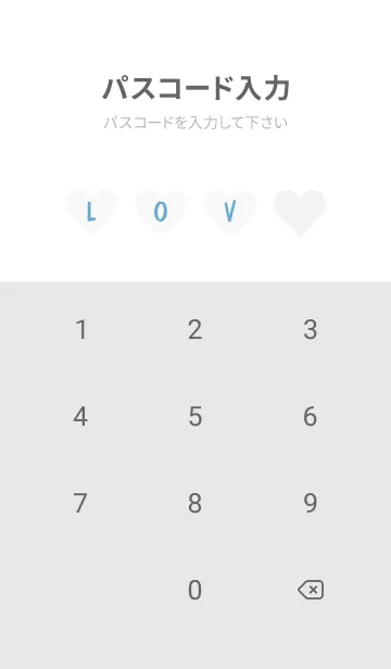 [LINE着せ替え] LOVE THEME Black and White 60の画像4