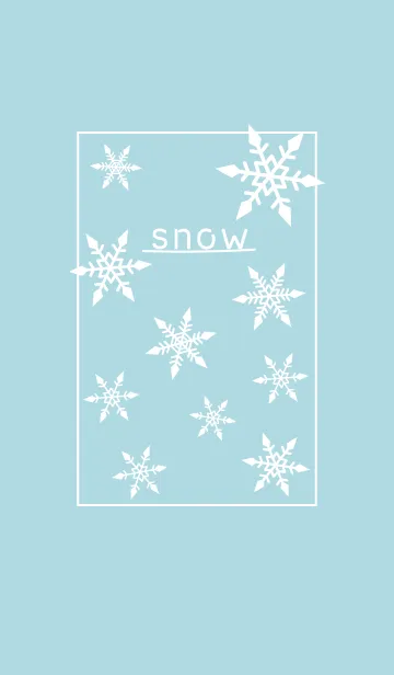 [LINE着せ替え] Snow and snowの画像1