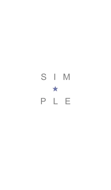 [LINE着せ替え] SIMPLE STAR-16の画像1