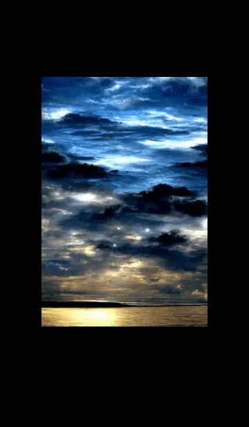 [LINE着せ替え] 夜の月 月の海 #DkR_22。の画像1