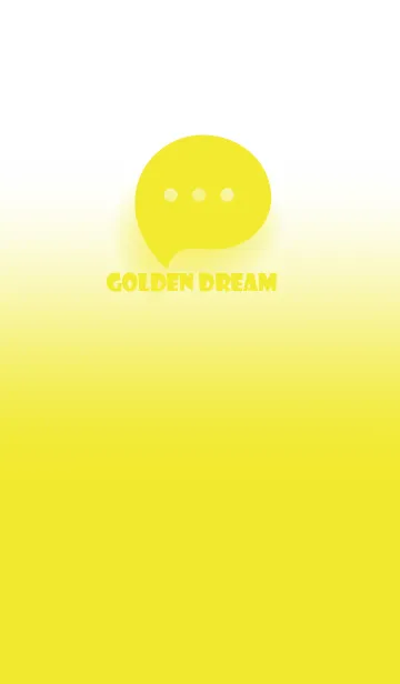 [LINE着せ替え] Golden Dream & White Theme V.3 (JP)の画像1