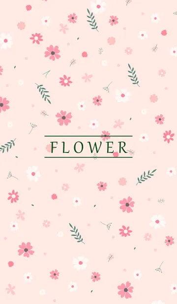 [LINE着せ替え] MANY FLOWERS PINK 30の画像1