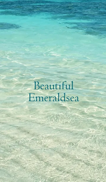 [LINE着せ替え] Beautiful Emeraldsea - MEKYM 11の画像1