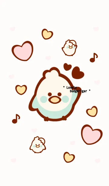 [LINE着せ替え] Little budgerigar theme 4の画像1