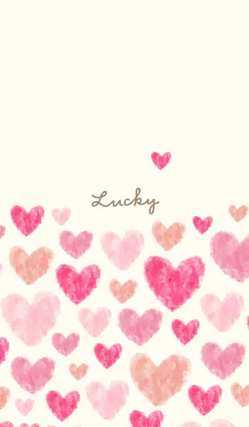 [LINE着せ替え] ハート 横22の画像1