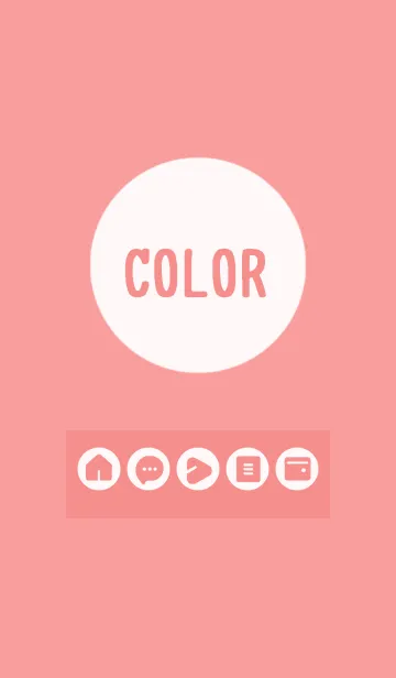 [LINE着せ替え] red color A11の画像1