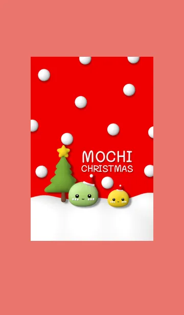 [LINE着せ替え] MOCHI CHRISTMAS CUTE THEMEの画像1