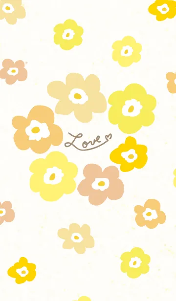 [LINE着せ替え] 6色の花輪14の画像1