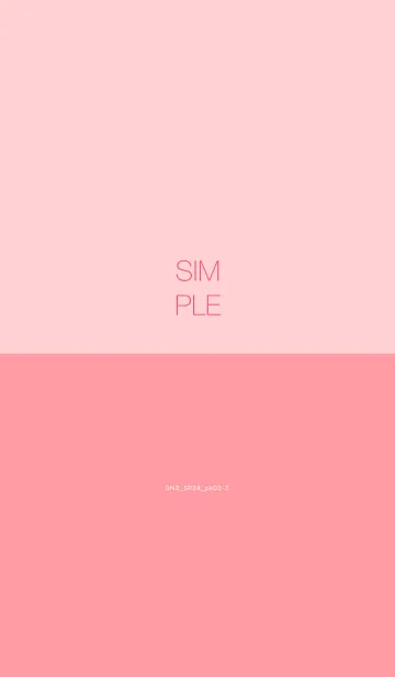 [LINE着せ替え] 0N3_24_ピンク2-3の画像1