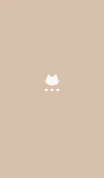 ねこハート/2(くすみ1-02)のLINE着せ替え