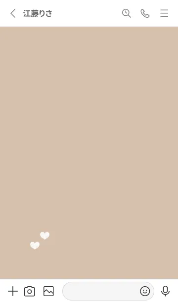 [LINE着せ替え] ねこハート/2(くすみ1-02)の画像2