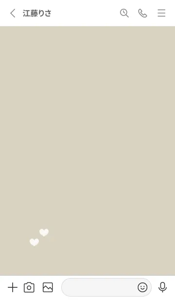 [LINE着せ替え] ねこハート/2(くすみ1-03)の画像2